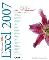Microsoft Office Excel 2007 On Demand (Adobe Reader)