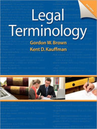 Legal Terminology / Edition 6