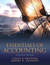 Title: Essentials of Accounting / Edition 11, Author: Leslie Breitner