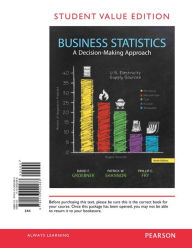 Business Statistics, Student Value Edition / Edition 9