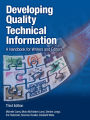 Developing Quality Technical Information: A Handbook for Writers and Editors