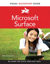 Title: Microsoft Surface: Visual QuickStart Guide, Author: Joni Blecher