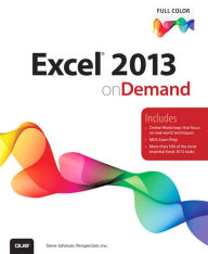 Title: Excel 2013 On Demand, Author: Steve Johnson