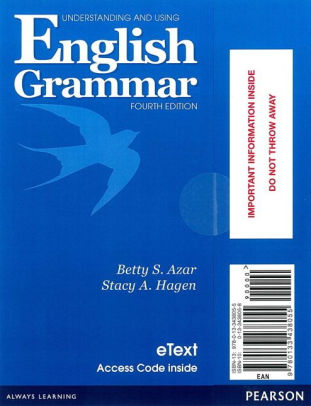 Understanding And Using English Grammar Etext With Audio; Without 