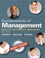 Fundamentals of Management: Essential Concepts and Applications, Student Value Edition / Edition 9
