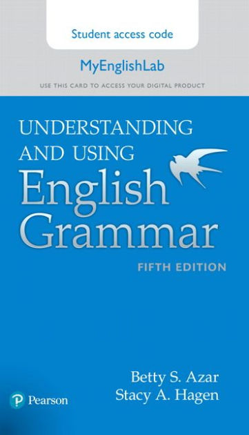 Understanding and Using English Grammar, MyLab English Access Code Card /  Edition 5|Paperback