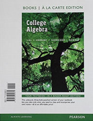 Title: College Algebra / Edition 12, Author: Margaret Lial
