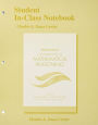 Student In-Class Notebook for Foundations of Mathematical Reasoning / Edition 1