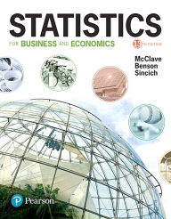 Title: Statistics for Business and Economics / Edition 13, Author: James McClave