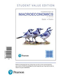 Title: Foundations of Macroeconomics / Edition 8, Author: Robin Bade