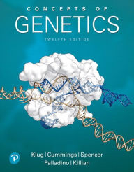 Title: Concepts of Genetics / Edition 12, Author: William Klug