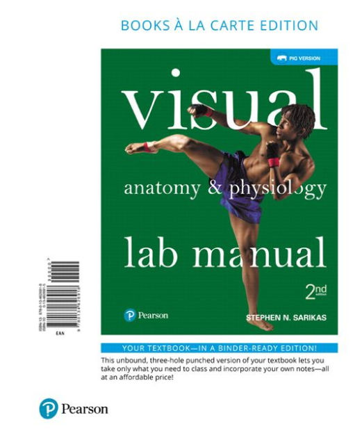 Visual Anatomy & Physiology Lab Manual, Pig Version, Books a la Carte