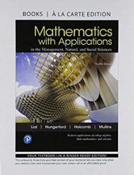 Title: Mathematics with Applications in the Management, Natural, and Social Sciences, Author: Margaret Lial