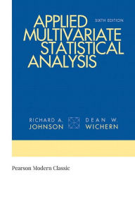 Title: Applied Multivariate Statistical Analysis (Classic Version), Author: Richard Johnson