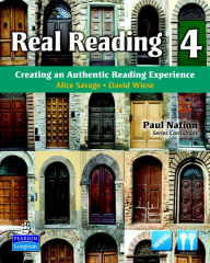 Title: REAL READING 4 STBK W / AUDIO CD 502771 / Edition 1, Author: Alice Savage