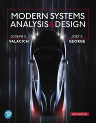 Title: Modern Systems Analysis and Design / Edition 9, Author: Joseph Valacich