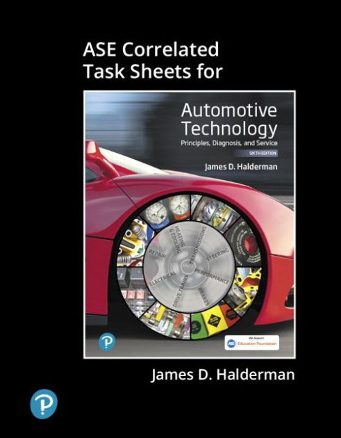 ASE Correlated Task Sheets For Automotive Technology: Principles ...