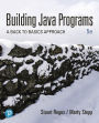 Building Java Programs: A Back to Basics Approach