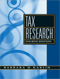 Tax Research / Edition 4