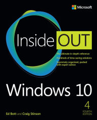 Title: Windows 10 Inside Out, Author: Ed Bott