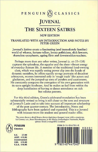 Sixteen Satires: Revised Edition