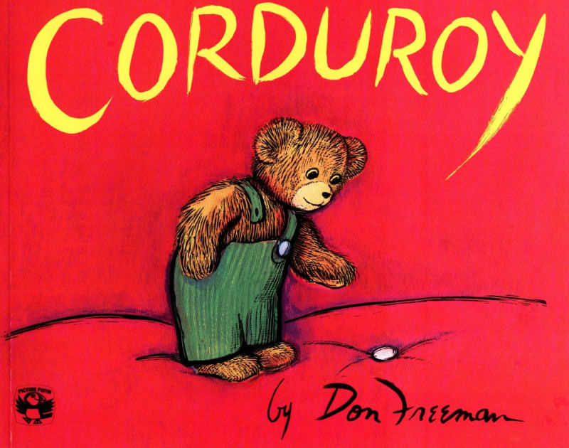 teddy bear corduroy