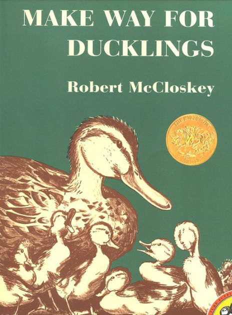 Make Way for Ducklings by Robert McCloskey, Paperback