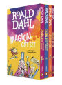 Roald Dahl Magical Gift Set (4 Books): Charlie and the Chocolate Factory, James and the Giant Peach, Fantastic Mr. Fox, Charlie and the Great Glass Elevator