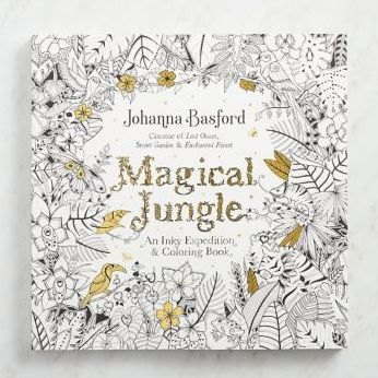 Magical Jungle: An Inky Expedition and Coloring Book for Adults by