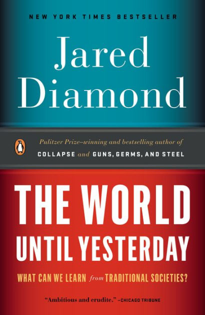 Barnes　We　Yesterday:　Can　Diamond,　Traditional　The　Paperback　Learn　Jared　Societies?　World　by　from　Until　What　Noble®
