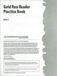 Storytown: Gold Pass Reader Practice Book Grade 3