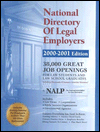 National Directory of Legal Employers: 22,000 Great Job Openings for Law Students and Law Schools