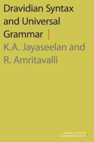 Title: Dravidian Syntax and Universal Grammar, Author: K.A. Jayaseelan
