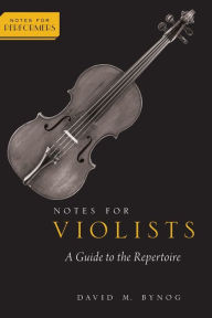 Title: Notes for Violists: A Guide to the Repertoire, Author: David M. Bynog