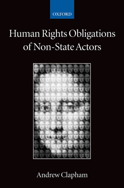 Human Rights Obligations Of Non State Actors By Andrew Clapham Ebook