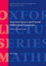 Function Spaces and Partial Differential Equations: 2 Volume set