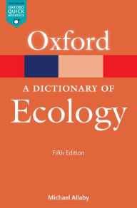 Title: A Dictionary of Ecology, Author: Michael Allaby