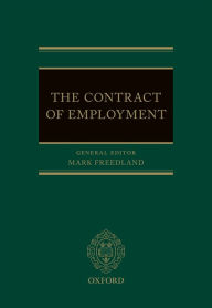 Title: The Contract of Employment, Author: Mark Freedland