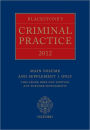 Blackstone's Criminal Practice 2012 (book only)