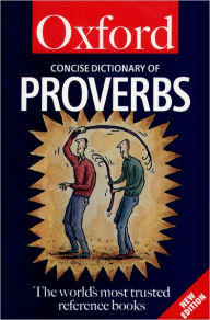 Concise Oxford Dictionary of Proverbs