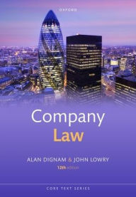 Title: Company Law, Author: Alan Dignam