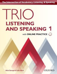 Title: Trio Listening and Speaking Level One Student Book Pack with Online Practice, Author: Oxford University Press