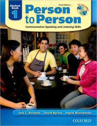 Person to Person Third Edition 1 SB: Student Book with Audio CD / Edition 3