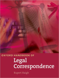 Oxford Handbook of Legal Correspondence: Student Book