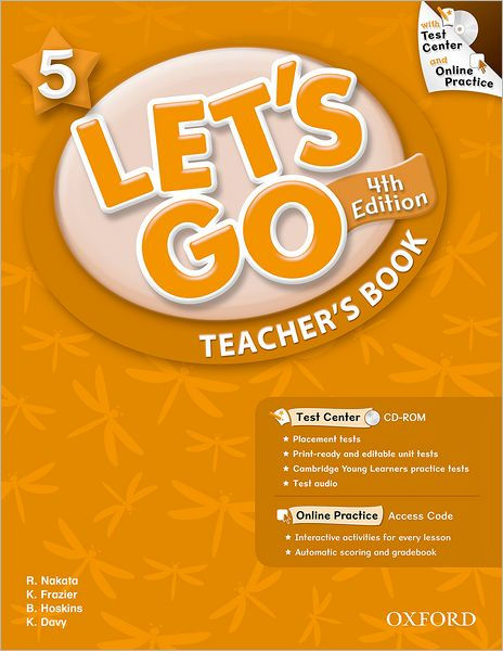 Let's Go 5 Teacher's Book with Test Center CDROM Language Level