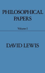 Title: Philosophical Papers: Volume I, Author: David Lewis