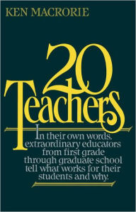 Title: Twenty Teachers / Edition 1, Author: Ken Macrorie