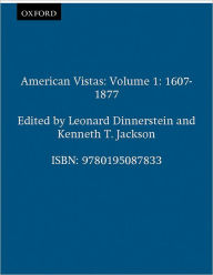 Title: American Vistas / Edition 7, Author: Leonard Dinnerstein