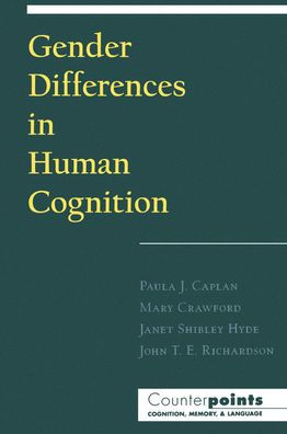 Gender Differences in Human Cognition / Edition 1