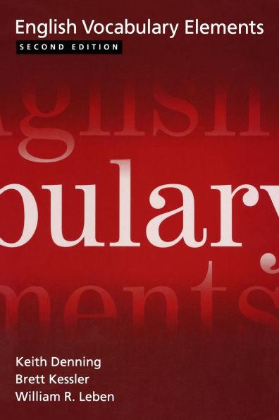 English Vocabulary Elements / Edition 2